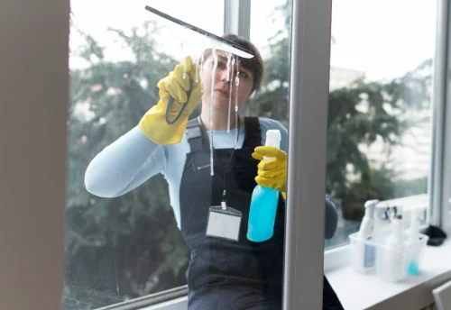 Nettoyage de vitres intérieures et extérieures à Cassagnas